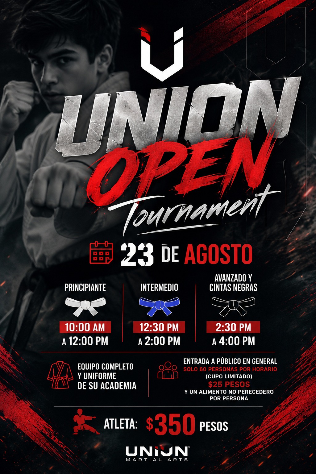 UNIÓN OPEN Tournament — 23 de agosto
